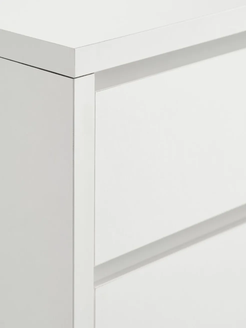 LIMFJORDENBureau LIMFJORDEN 60x120 4 tiroirs blanc