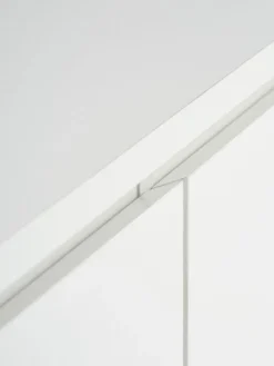 LIMFJORDENMeuble TV LIMFJORDEN 2 tiroirs 1 porte blanc
