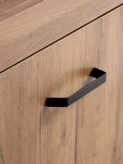 LINTRUPBuffet LINTRUP 2 portes 3 tiroirs coloris chêne naturel
