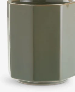 LUCASCache-pot LUCAS Ø14xH16 cm vert foncé