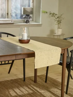 LUNDALMChemin de table LUNDALM 37x150 naturel