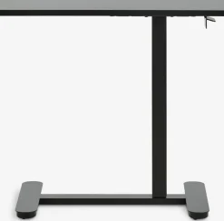 LUNDTOFTBureau à hauteur réglable a/vérin à gaz LUNDTOFT 40x70 noir
