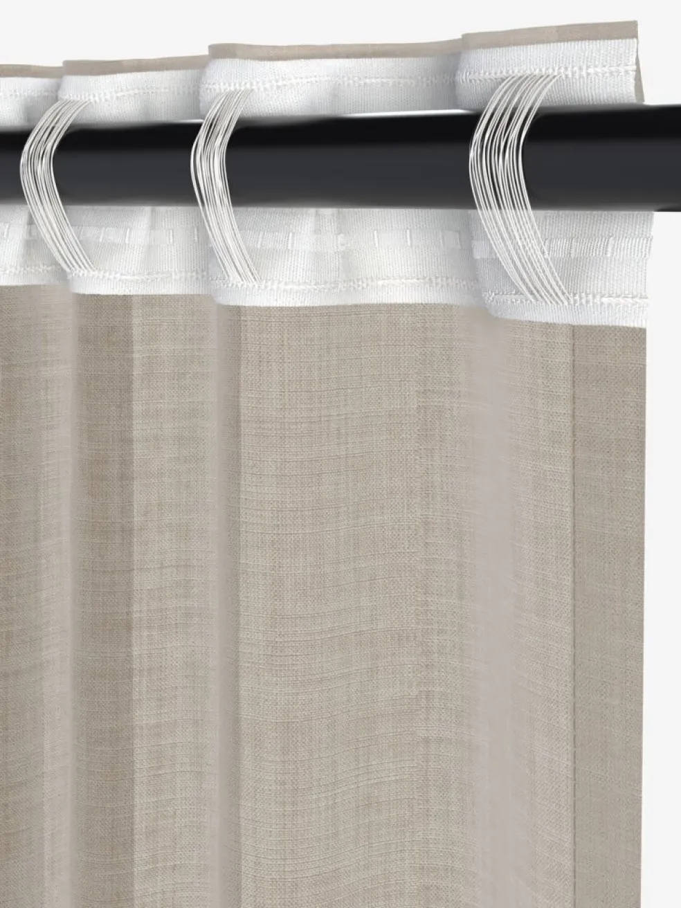 LUTELANDETRideau LUTELANDET 1x140x245 beige