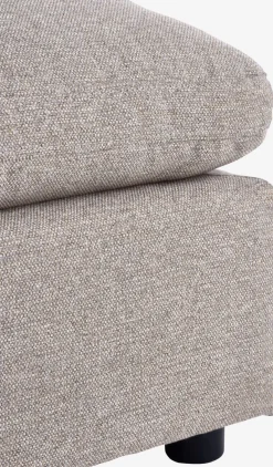 LYBYModule canapé LYBY central tissu sable