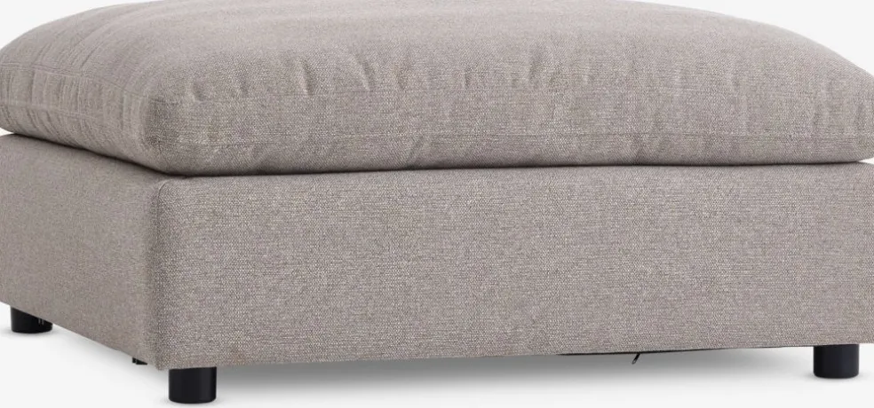 LYBYModule canapé LYBY méridienne/pouf tissu sable