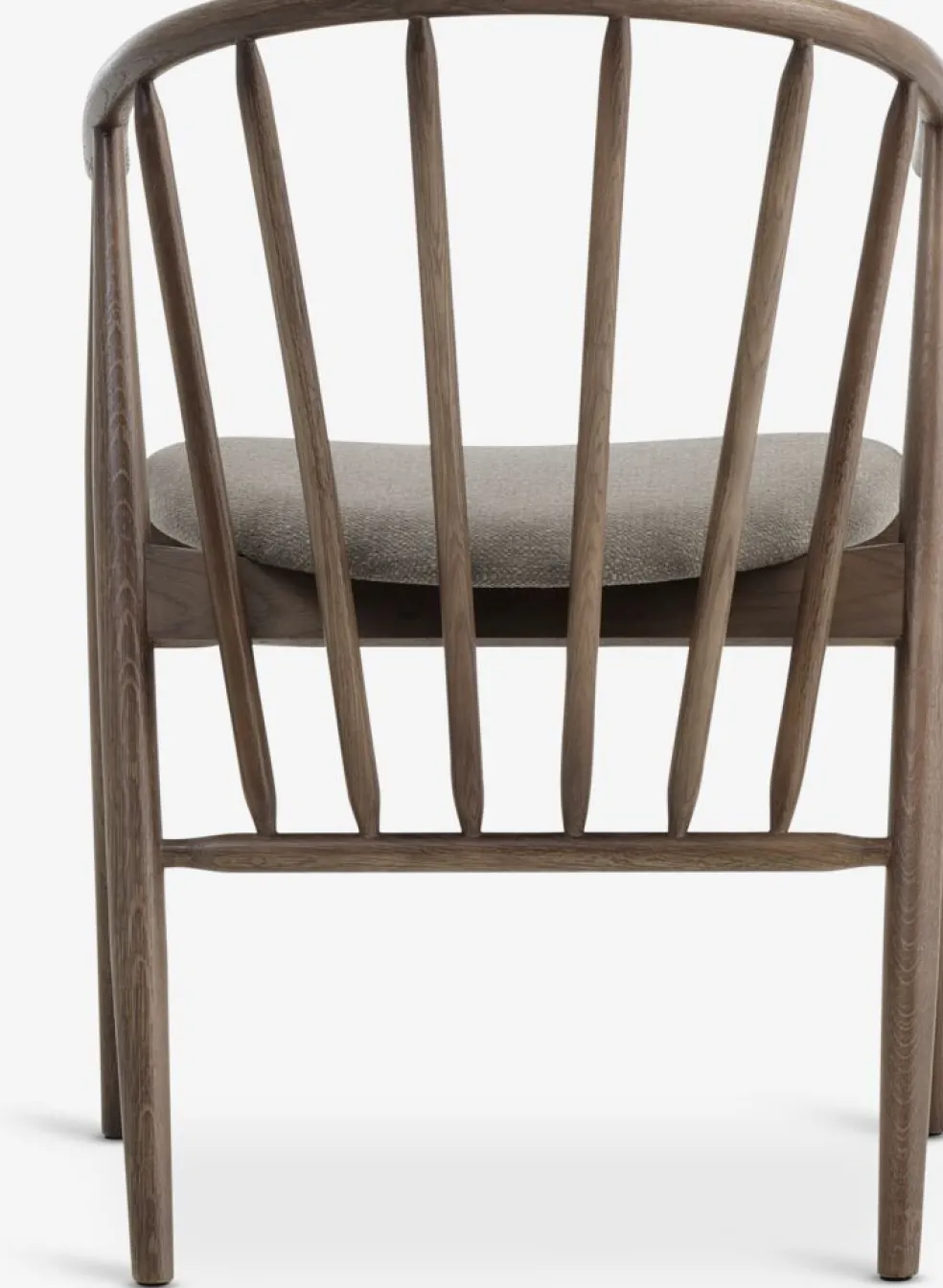 LYKSBORGChaise LYKSBORG chêne foncé/tissu sable foncé