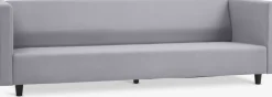 LYNGAACanapé LYNGAA 3 places housse amovible tissu beige