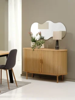 LYNGVIGBuffet LYNGVIG 120cm 2 portes tambours chêne naturel
