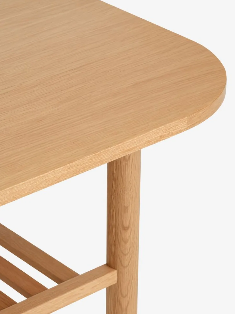 LYNGVIGTable basse LYNGVIG 60x110 a/tablette chêne naturel