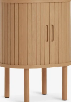 LYNGVIGTable de nuit LYNGVIG 2 portes tambours chêne naturel