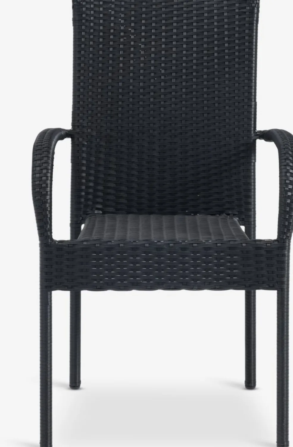 MADERUP + GUDHJEMMADERUP L90 table + 4 GUDHJEM chaises noir