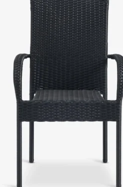 MADERUP + GUDHJEMMADERUP L205 table + 4 GUDHJEM chaises noir