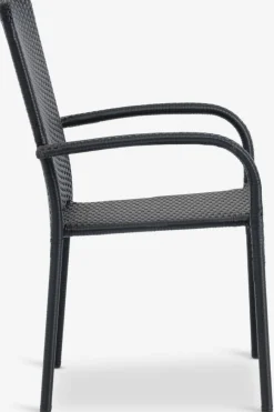 MADERUP + GUDHJEMMADERUP L205 table + 4 GUDHJEM chaises noir