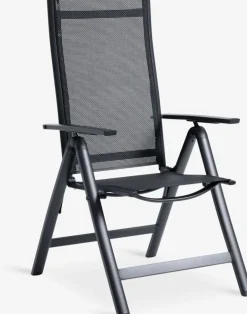 MADERUP + LOMMAMADERUP L150 table noir + 4 LOMMA chaises inclinable noir