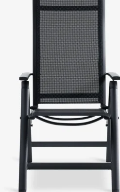 MADERUP + LOMMAMADERUP L90 table + 4 LOMMA chaises noir