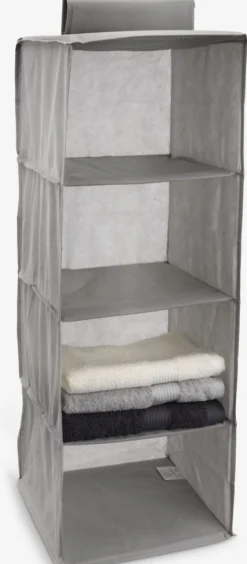 MAGNERangement vêtements MAGNE 30x84x30cm gris