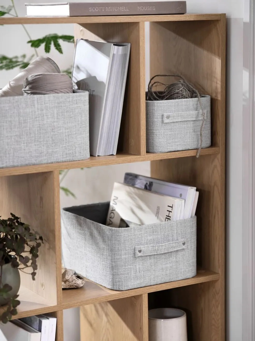MALTEPanier MALTE l20xL26xH13cm gris