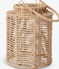 MANDRUPLanterne MANDRUP Ø15xH20cm naturel