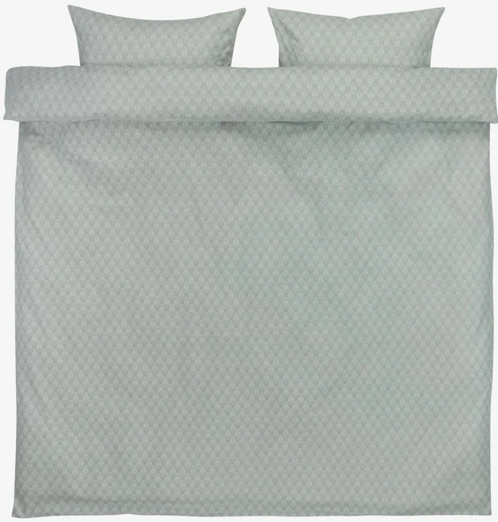 MARCELABasicParure de lit Flanelle MARCELA 240x220 vert poudré