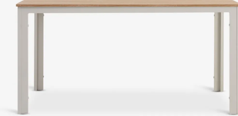 MARIELYST + INGSTRUPMARIELYST L150 table + 4 INGSTRUP chaises beige