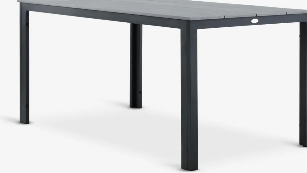 MARIELYSTTable de jardin MARIELYST l90xL150 gris
