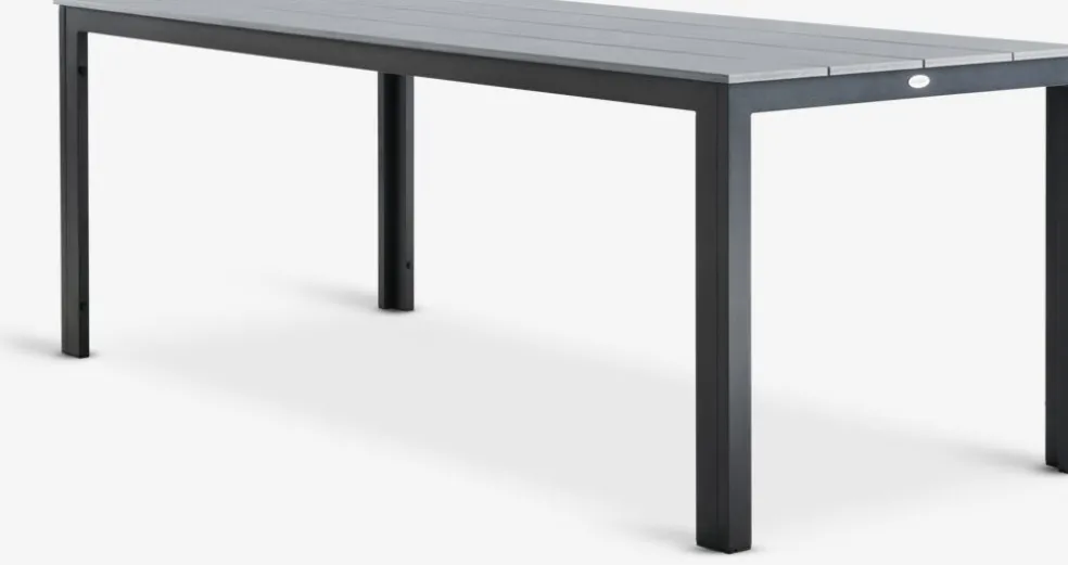 MARIELYSTTable de jardin MARIELYST l90xL205 gris