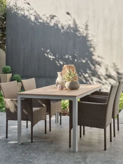MARIELYSTTable de jardin MARIELYST l90xL150 beige