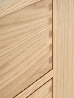 MEJLSKOVBuffet MEJLSKOV 2 portes 3 tiroirs chêne naturel