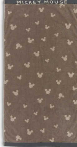 MICKEYGoldServiette de toilette Jacquard MICKEY 50x100 Disney
