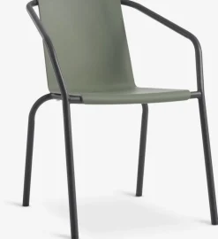 MODUMChaise empilable MODUM vert olive