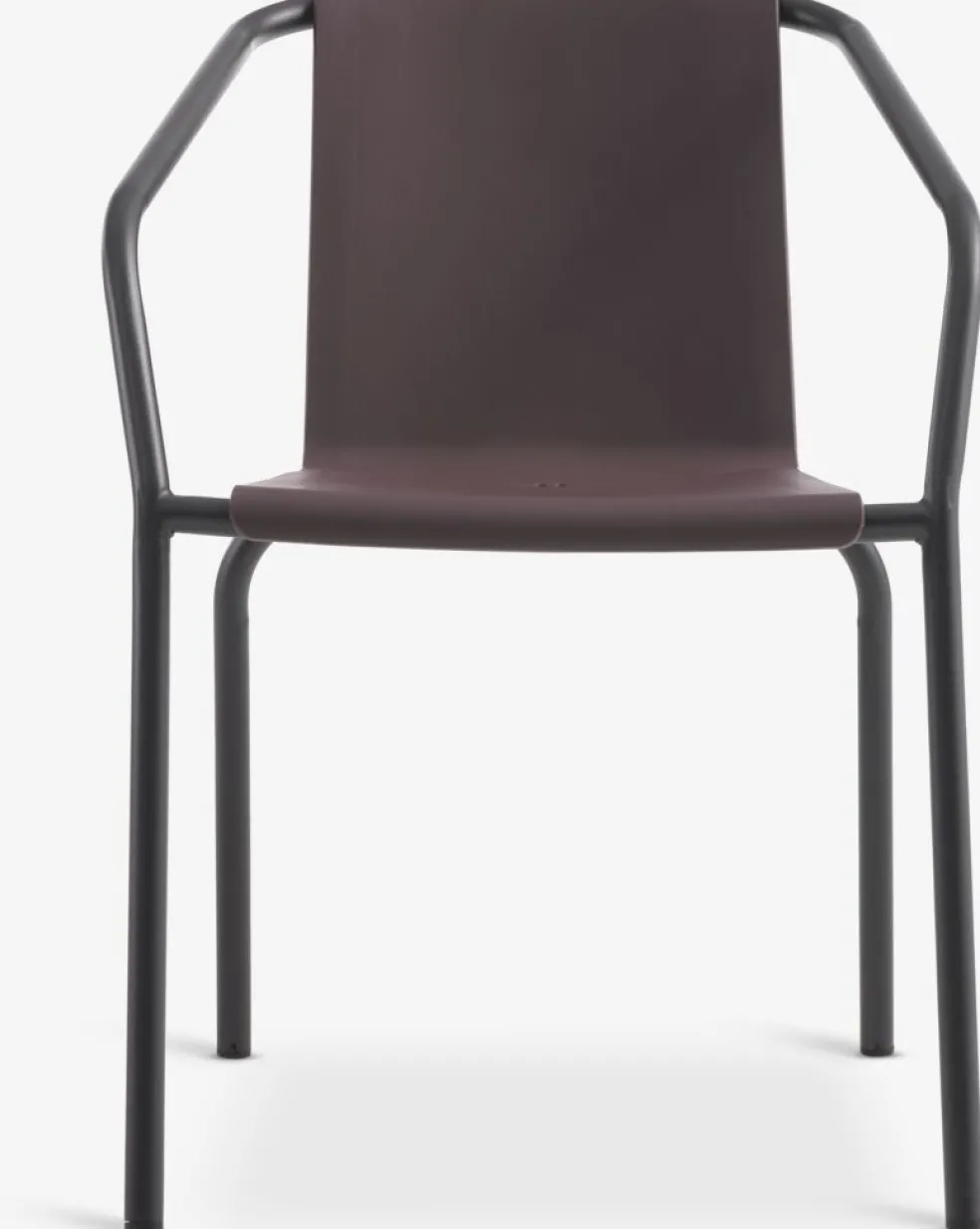 MODUMChaise empilable MODUM aubergine