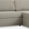 MOMMARKCanapé convertible méridienne MOMMARK tissu beige