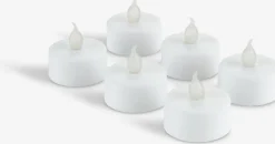 MORGANBougies LED chauffe-plat MORGAN a/minuterie 6pcs/pqt