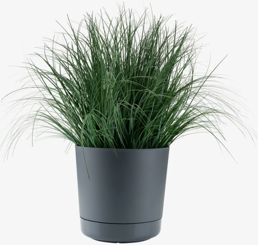 MORKULLABac à fleurs MORKULLA Ø28xH28 gris anthracite