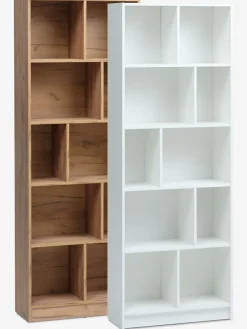 MOSBJERGBibliothèque MOSBJERG 10 tablettes coloris chêne naturel