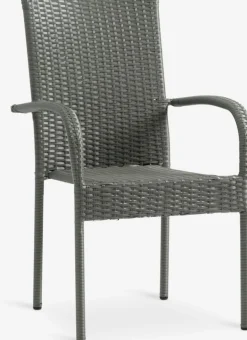 MOSS + GUDHJEMMOSS L214/315 table + 4 GUDHJEM chaises gris