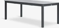 MOSS + MYSENMOSS L214/315 table + 4 MYSEN chaises gris