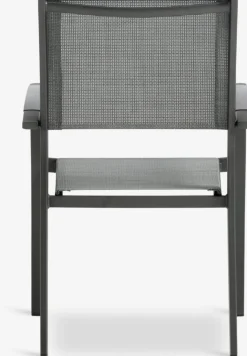 MOSS + STRANDBYMOSS L214/315 table + 4 STRANDBY chaises gris