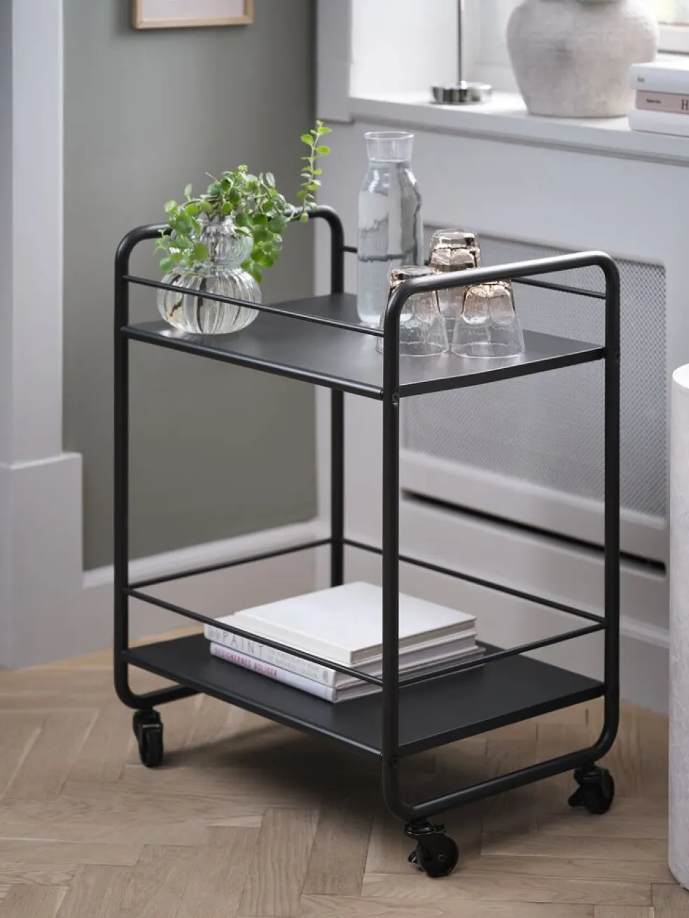 NARUPDesserte NARUP 2 tablettes noir