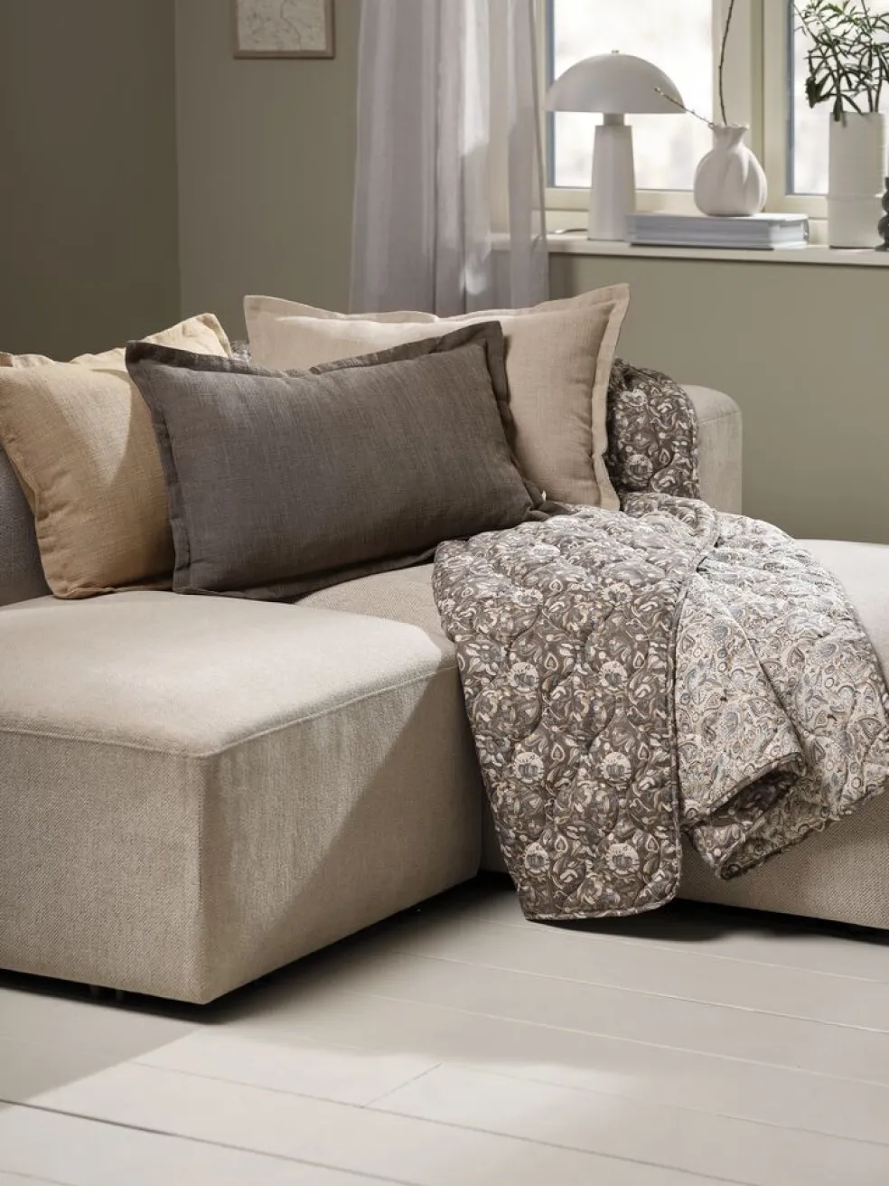 NATTVIOLHousse de coussin NATTVIOL 40x60 brun