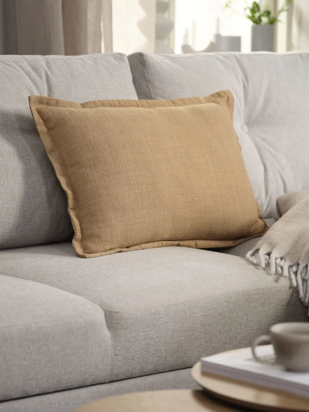 NATTVIOLHousse de coussin NATTVIOL 40x60 latte