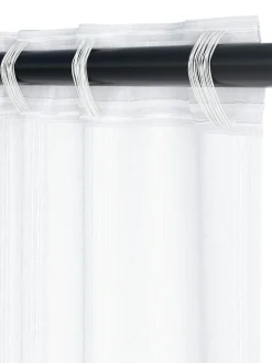 NELAUGRideau NELAUG 1x140x300 rayures blanc