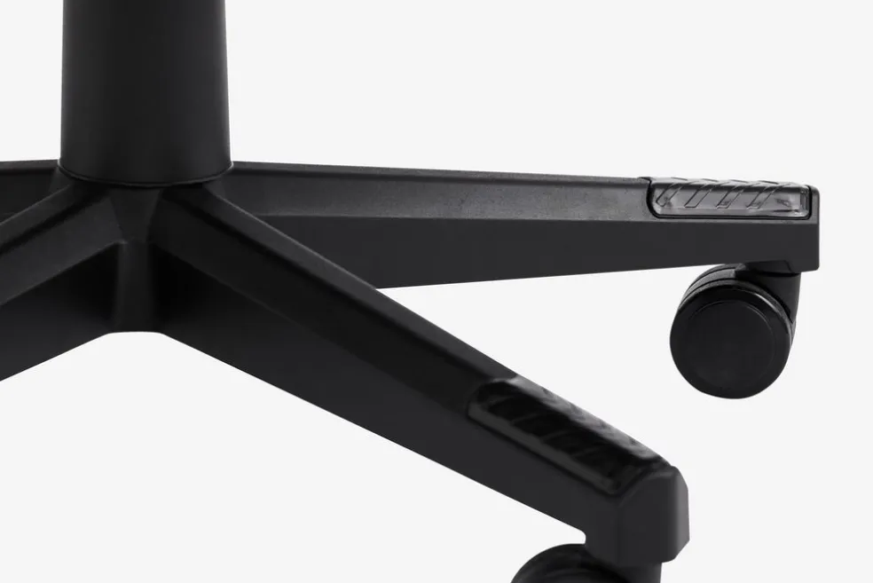 NIBEChaise gaming NIBE tissu noir/noir