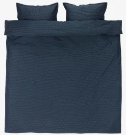 NIRAPlusParure de lit Satin NIRA 240x220 bleu foncé