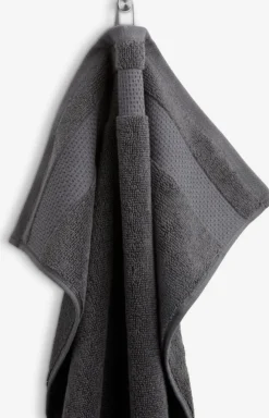 NORAGoldServiette de toilette NORA 50x100 gris anthracite