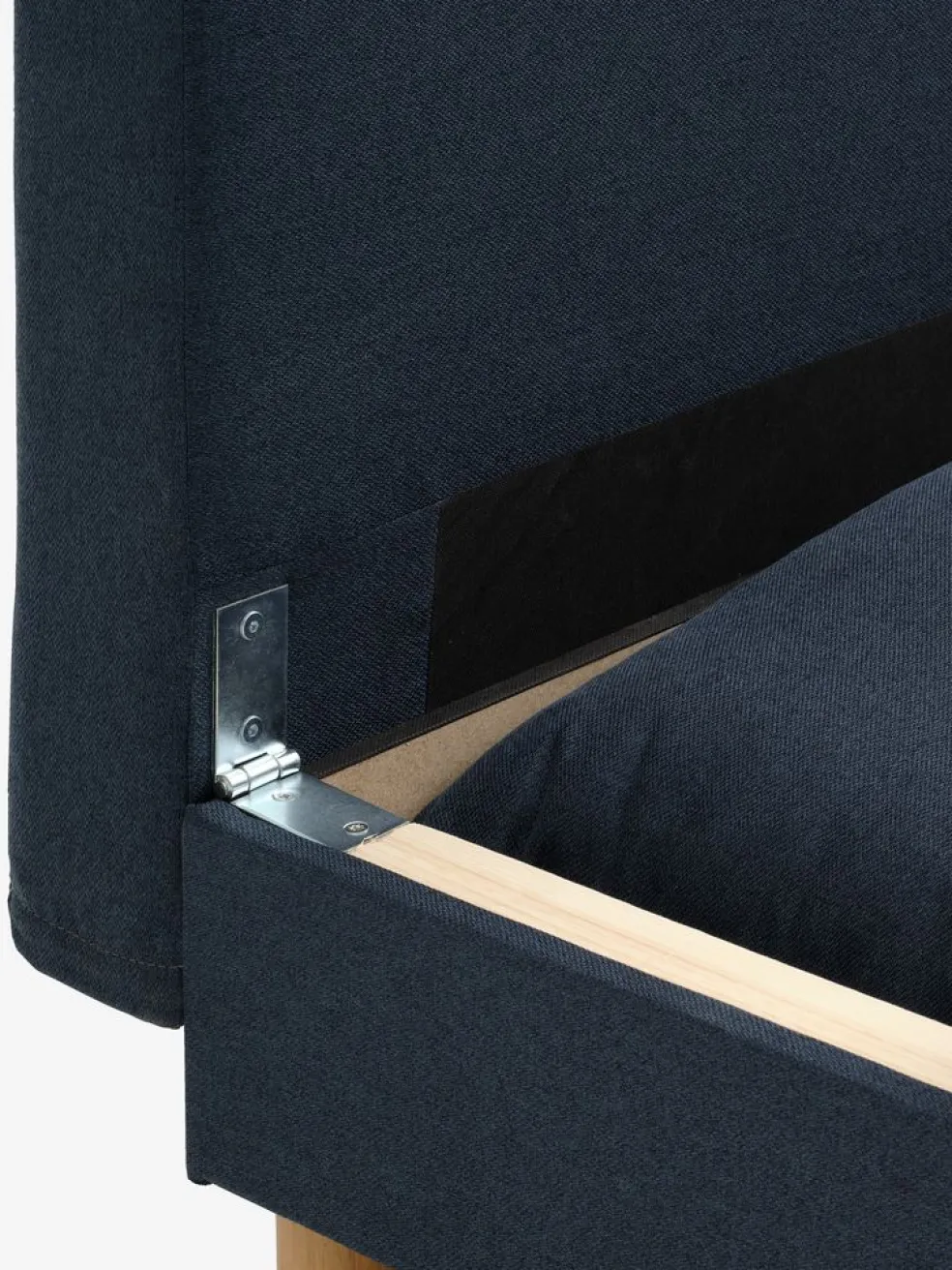 NORSMINDECanapé convertible NORSMINDE tissu bleu