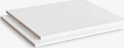 ODDER/LIMFJORDENTablettes pour ODDER/LIMFJORDEN 2 portes 2pcs/pqt blanc