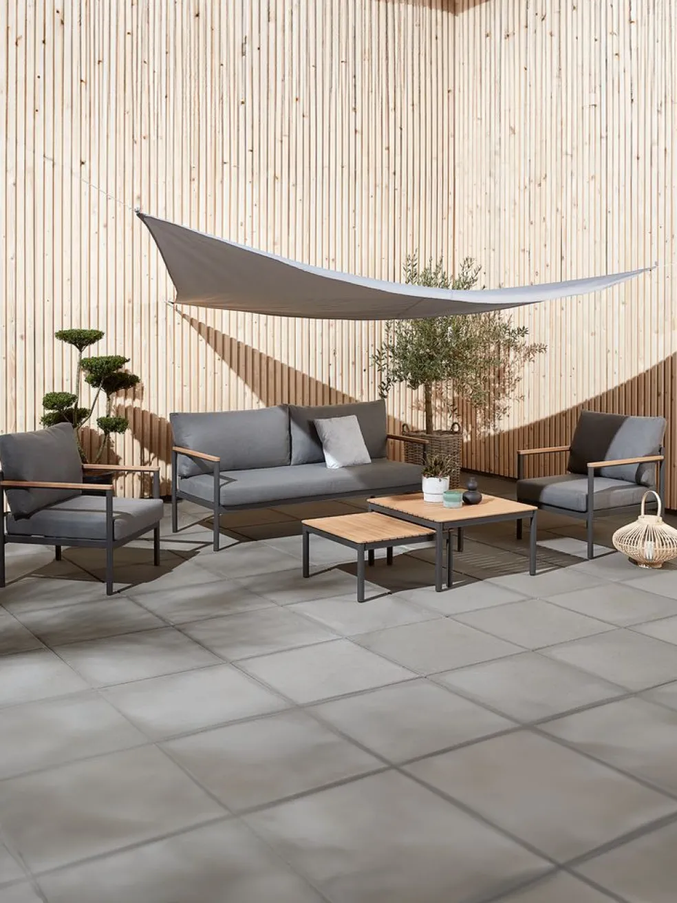 ODDESUNDEnsemble lounge ODDESUND 4,5 personnes gris