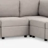 OKSBYCanapé modulable OKSBY 5pers. extrémité a/rangement sable
