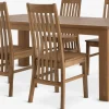 OLDE + SILLERUPOLDE L200 table chêne naturel + 4 SILLERUP chaises chêne